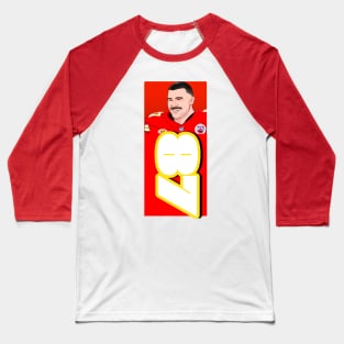 Travis kelce 87, Heart smile Baseball T-Shirt